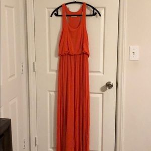 Orange Maxi Dress